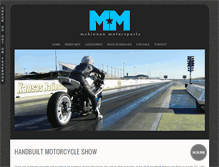 Tablet Screenshot of mckinnonmotorsports.com